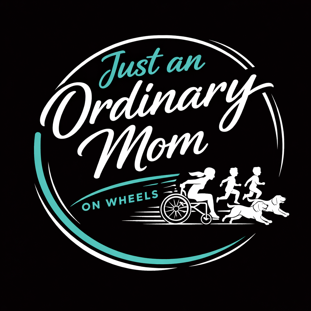 Just an Ordinary Mom on Wheels Logo